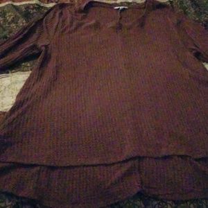 long sleeve top xl